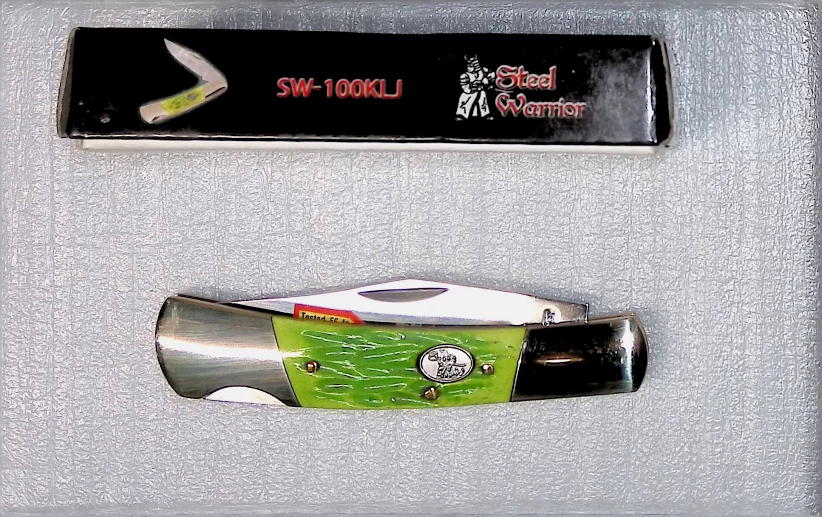 STEEL WARRIOR BY FC, BARRACUDA: BONE HANDLE #SW-100KLJ BRAND NEW WITH BOX