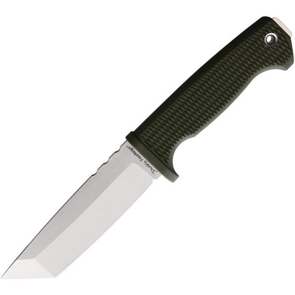 Demko FreeReign Fixed Knife Steel Blade OD Green Handle – FREE-TANTO-OD-GREY