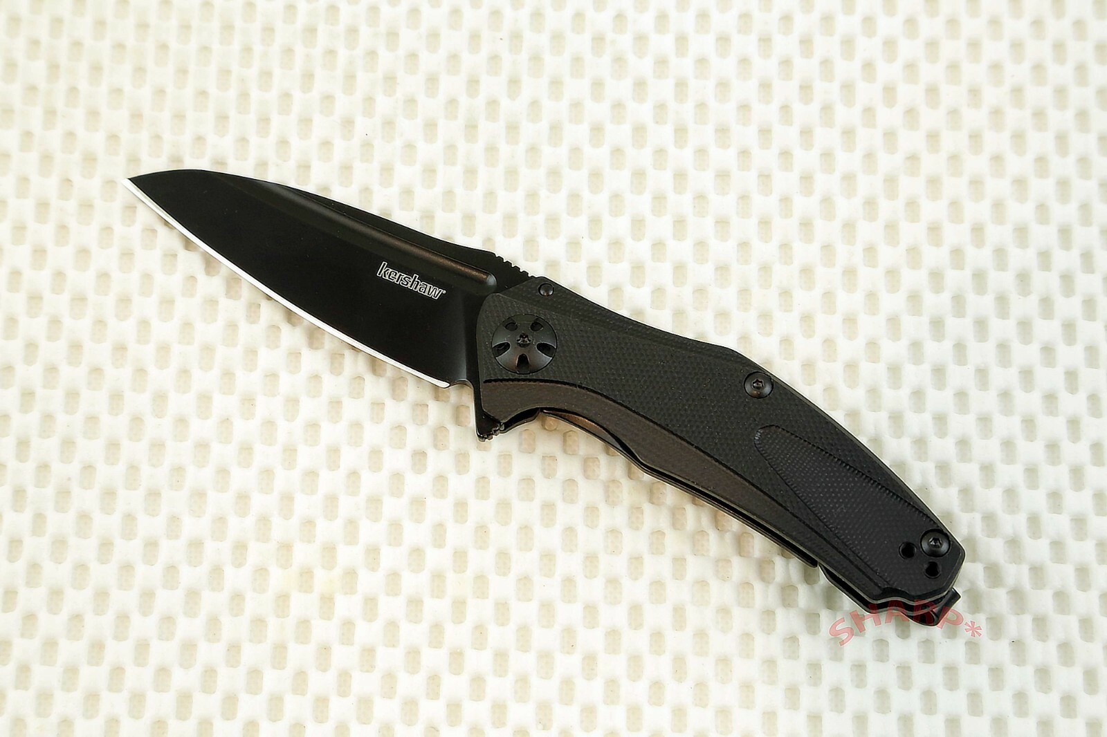 * 7006BLK Kershaw Natrix XS black pocket knife plain edge KVT bearing 2.75″ NIB