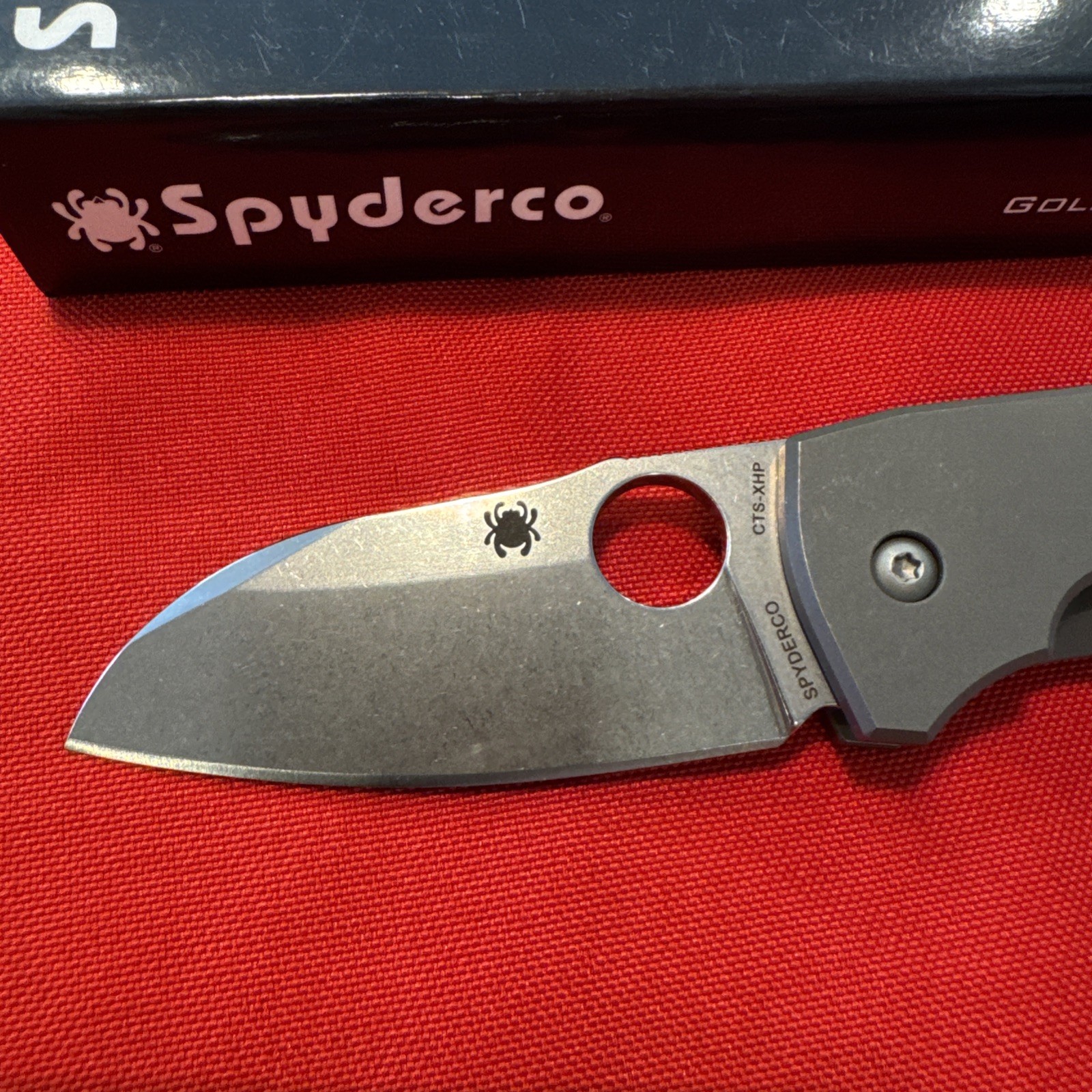 Spyderco Techno 2 Plain Edge 2.52″ Folding Pocket Knife C158TIP2