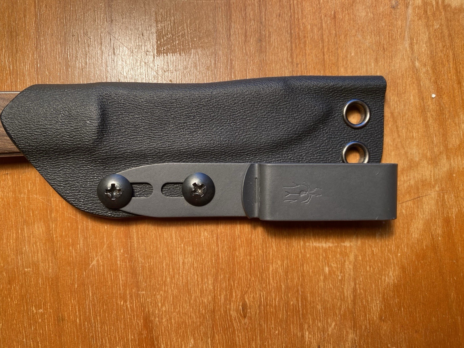 Boker BFF Packlite MagnaCut Fixed Blade Walnut Scales DCC Clip Box Sheath