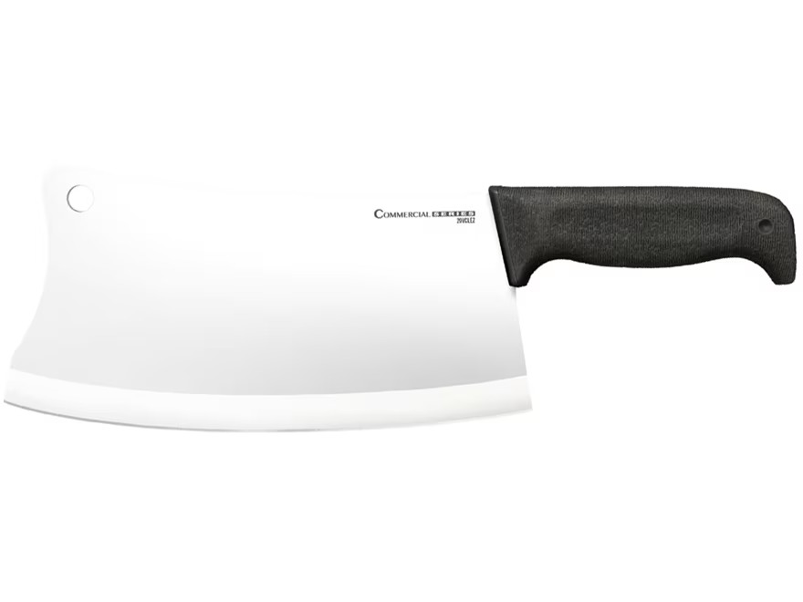 Cold Steel Commercial Series Cleaver 9″ 4116 Stainless Steel Blade Kray-Ex