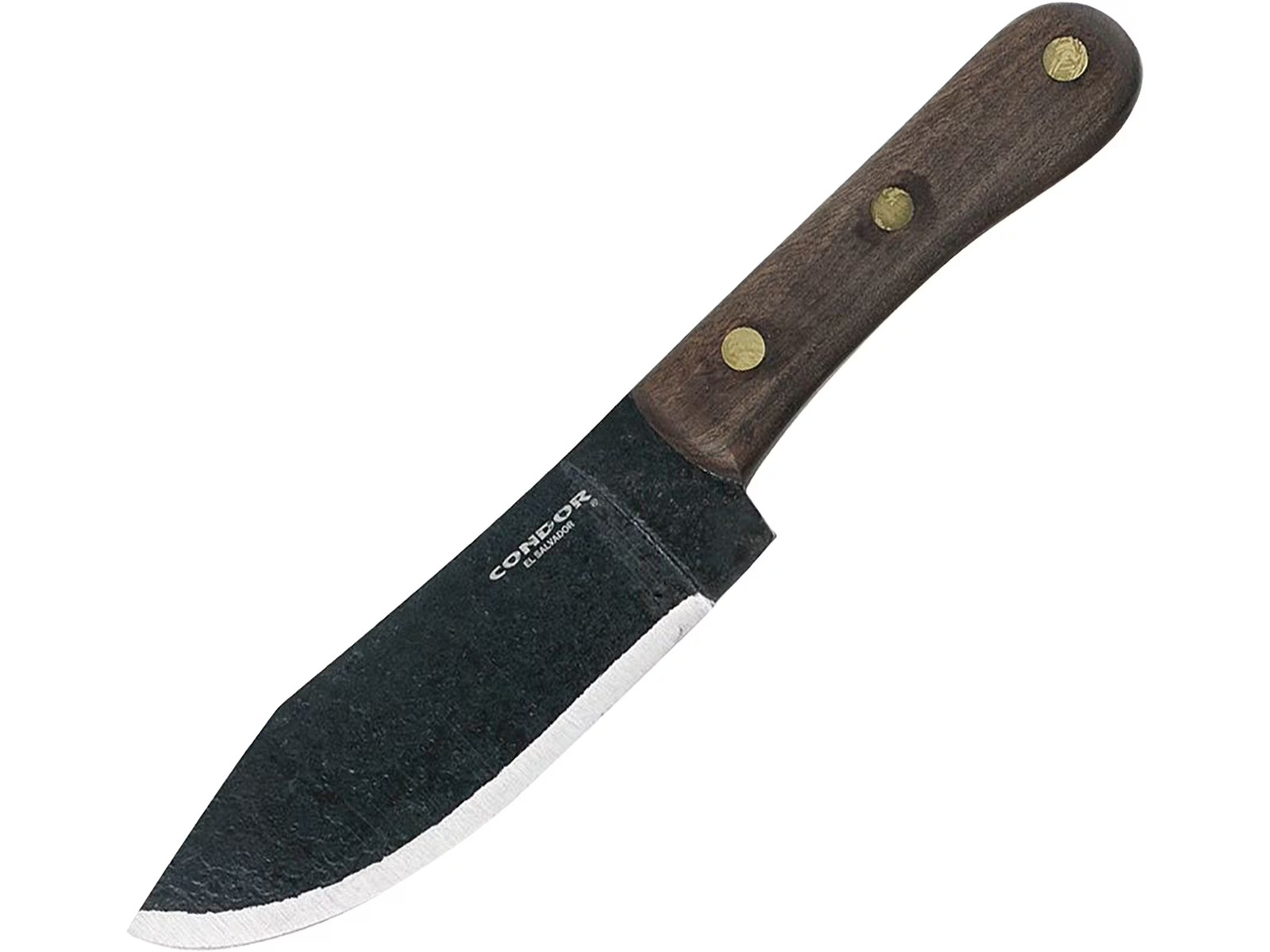 Condor Knives Mini Hudson Bay Fixed Blade Knife 4.9″ Clip Point 1075 Condor
