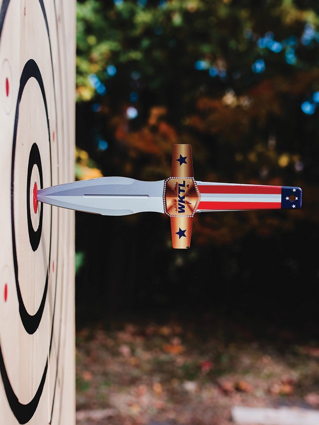 World Knife Throwing League Undisputed Knives 152 8.63″ Stainless Fixed Blade