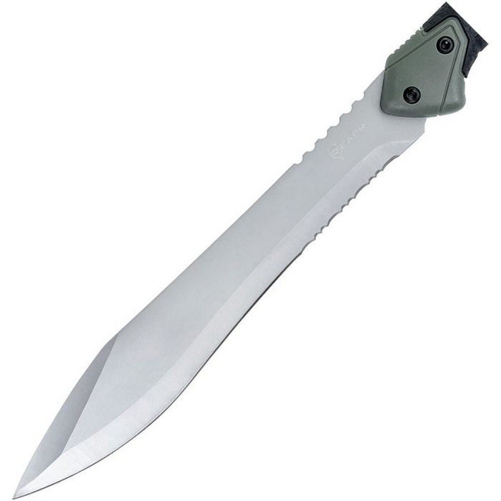 Reaper Tac Jungle Knife Satin 3Cr13 Steel Blade TPR Handle – CTLR-016-GRN-RPR-1