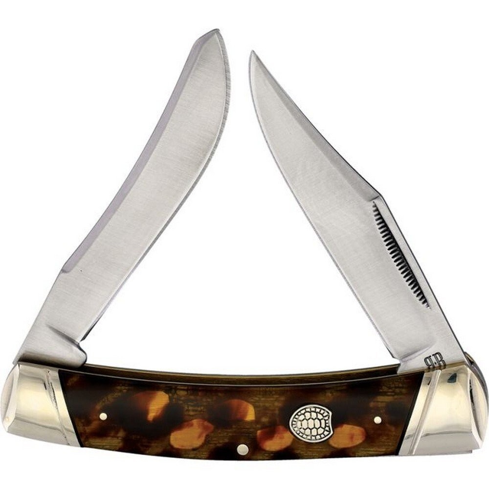 Rough Ryder Stainless Clip And Long Spey Blades Pocket Knife – RR2436