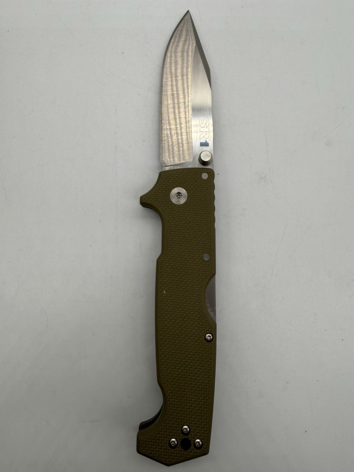 Cold Steel SR1 Folder Knife 4″ Plain Premium pocket knife camp hunt EDC 62L ODG-