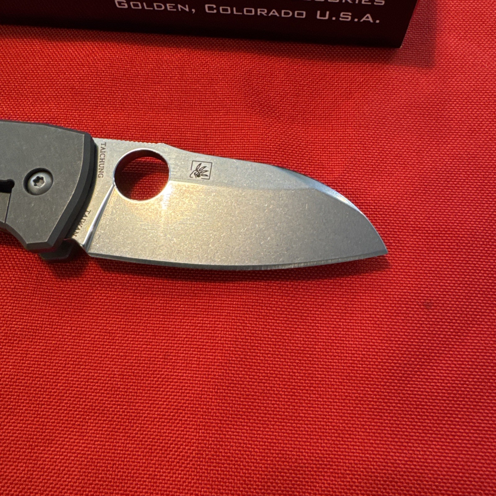 Spyderco Techno 2 Plain Edge 2.52″ Folding Pocket Knife C158TIP2