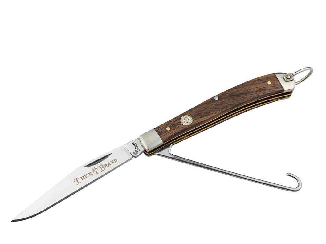 Boker TS 2.0 Bird Knife 3.25″ D2 Blade Walnut Wood Handle Slipjoint ✔️ 110809