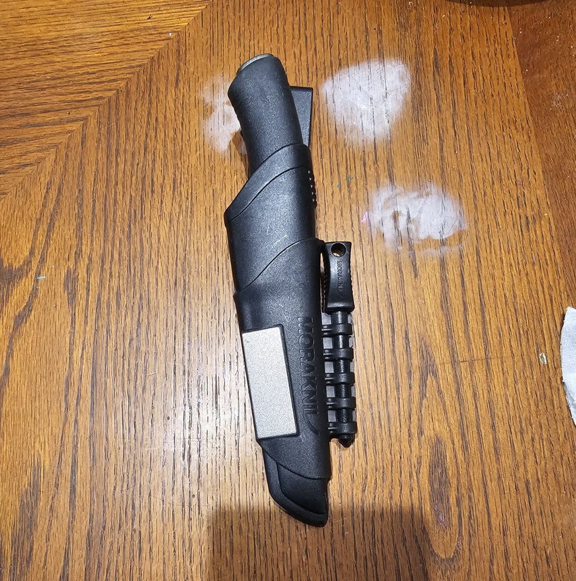 Morakniv Bushcraft Survival Black Blade Knife with Sheath