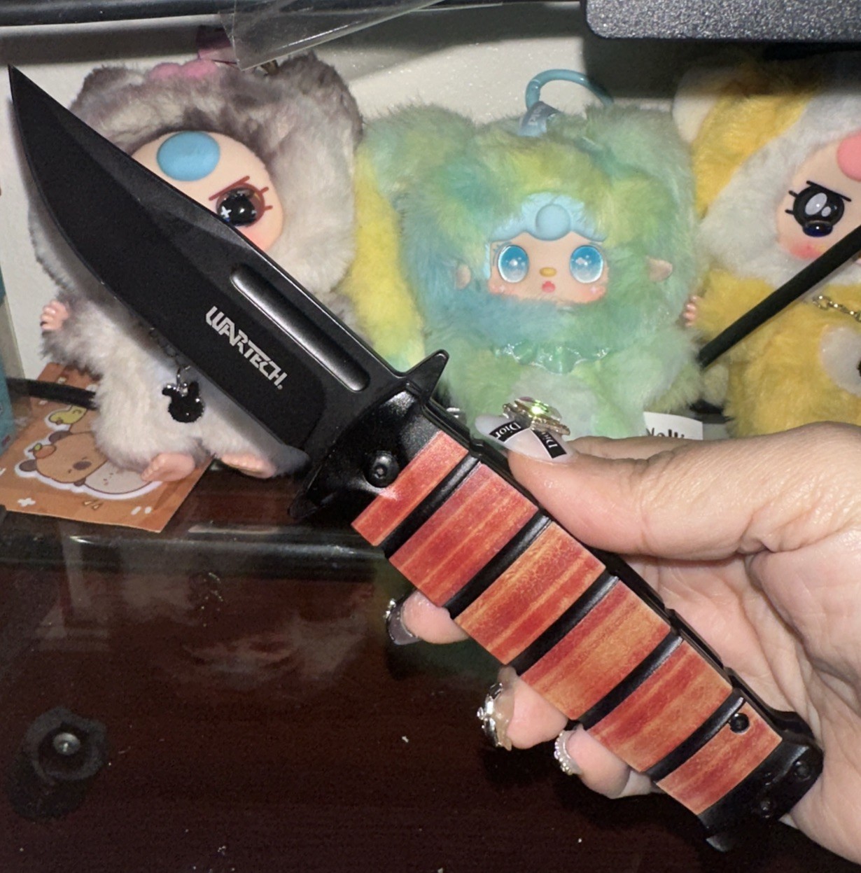 Military Combat Tactical 3.5″ Black Tanto Blade Spring Assist Folding Knife Heav