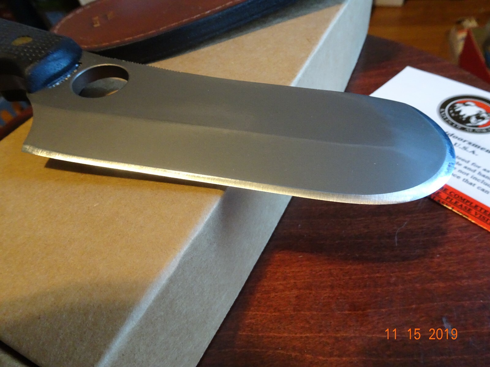 K.O.A BROWN BEAR SUREGRIP CLEAVER NON-SLIP HANDLE 1 OF TOP 20 IN THE WORLD WOW