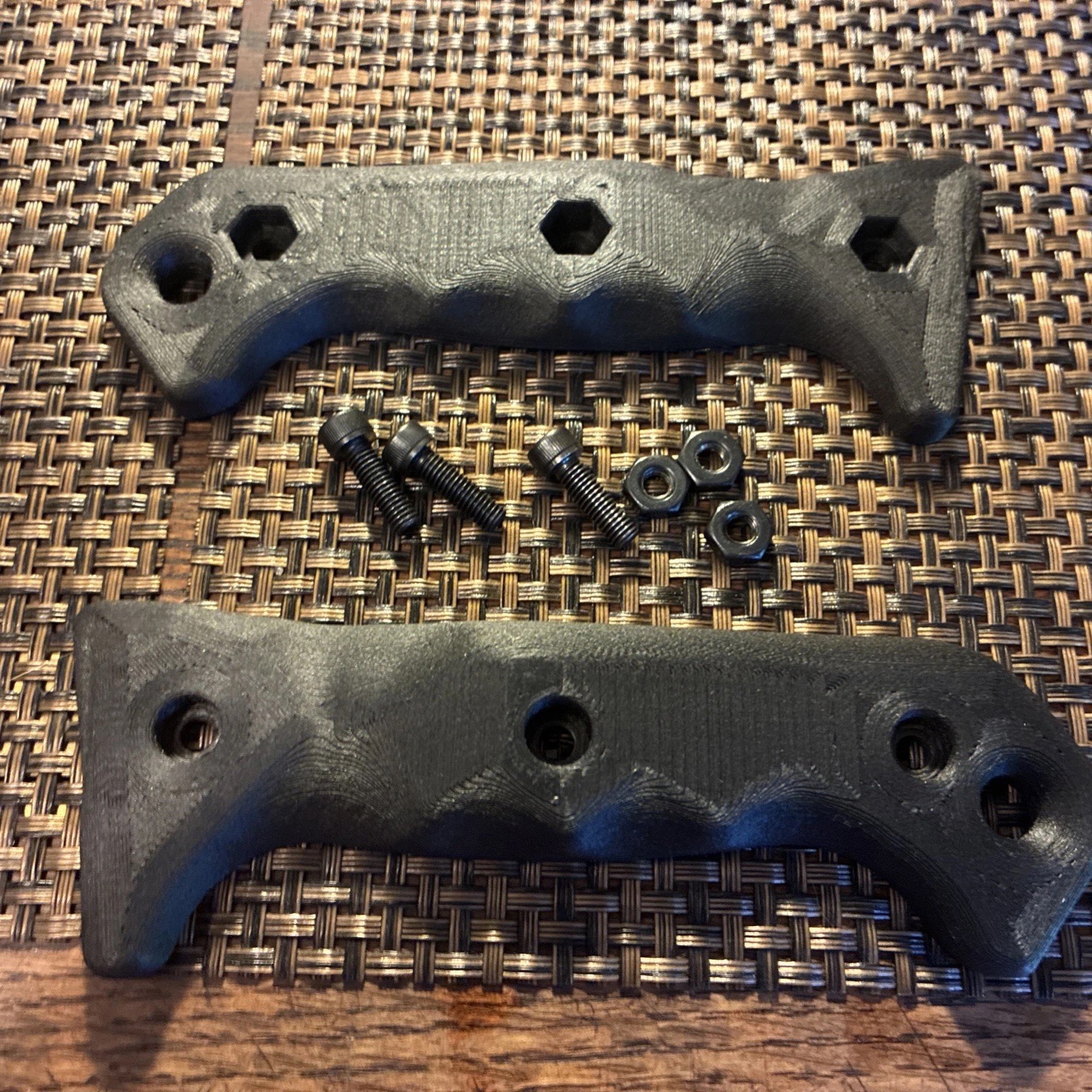 Ergonomic Polymer Handle Grip Scales With Screws For BKT,Becker BK7, BK9, BK10