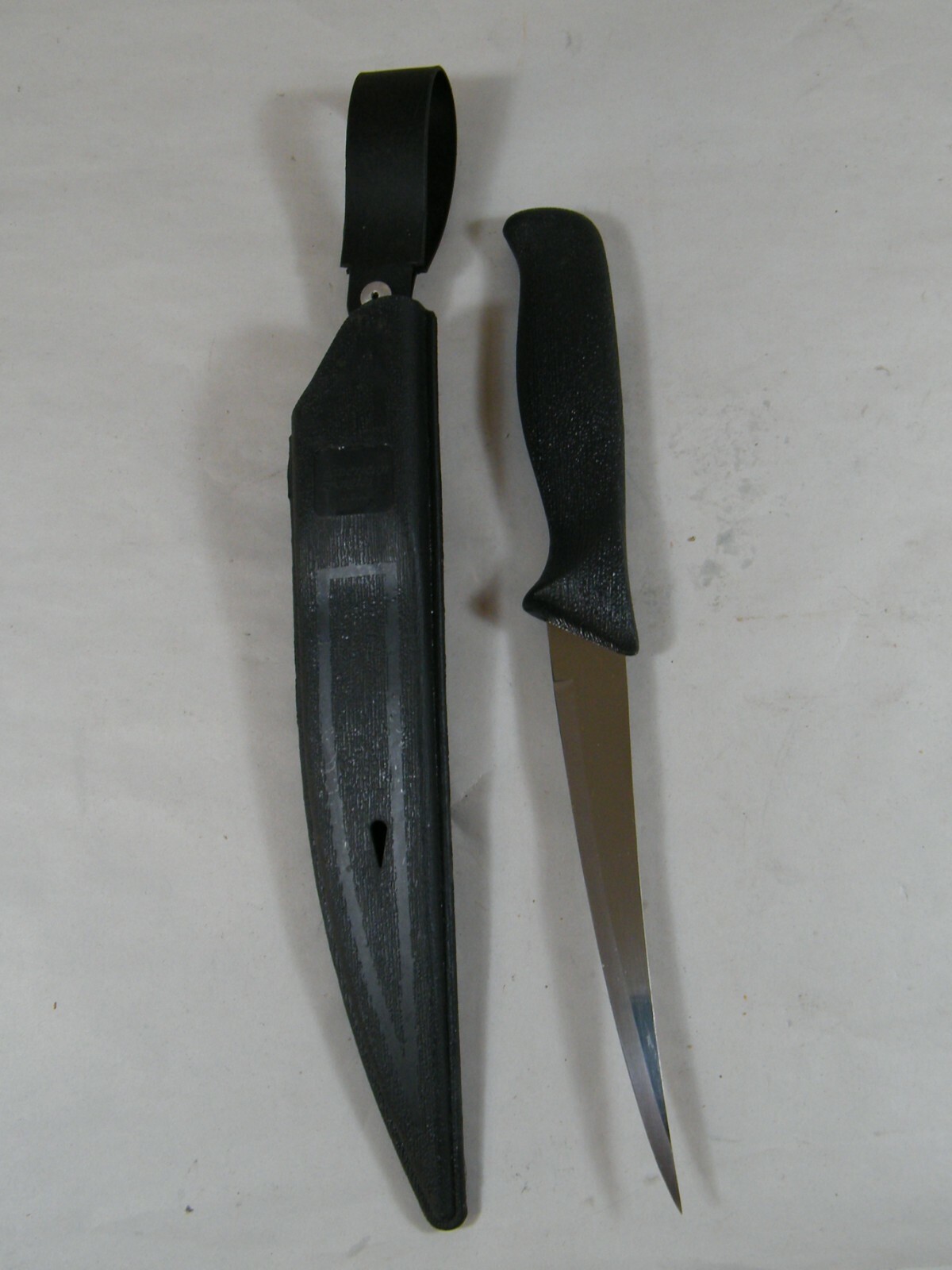 AMERICAN ANGLER 11 1/4″ STAINLESS KNIFE WITH SHEATH 5 3/4″ BLADE