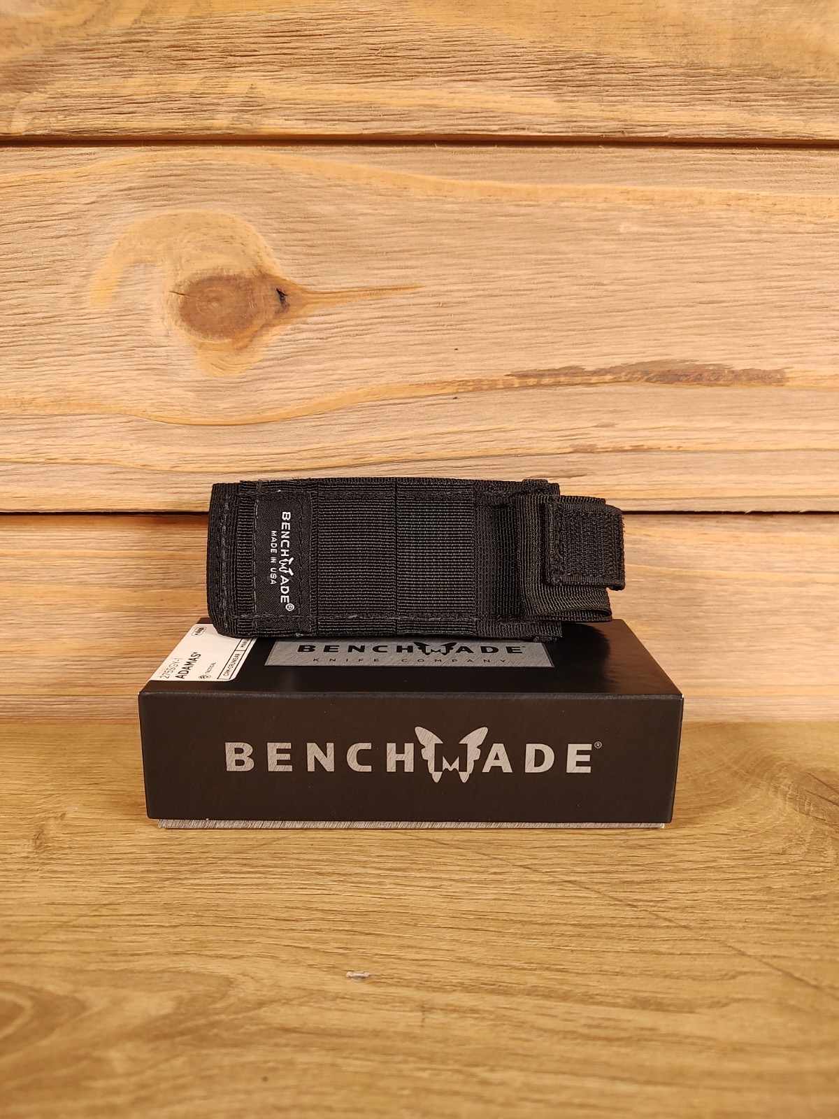 Benchmade 275SGY-1 Adamas Serrated Drop Point Tactical Folding Knife Black Class