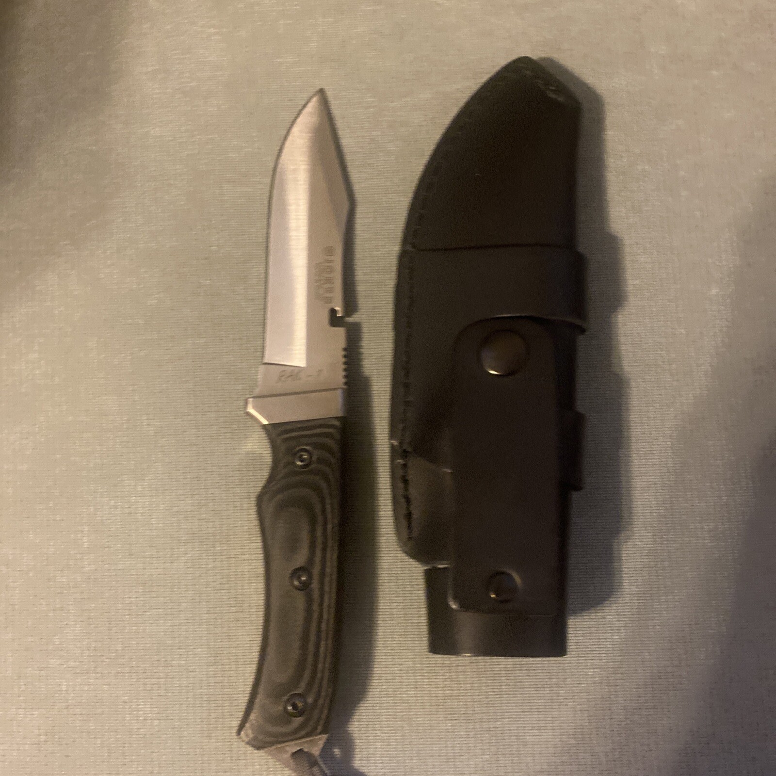 Joker RAK-1 4.75in Hunting Utility Survival Fixed Blade Knife Kydex Sheath