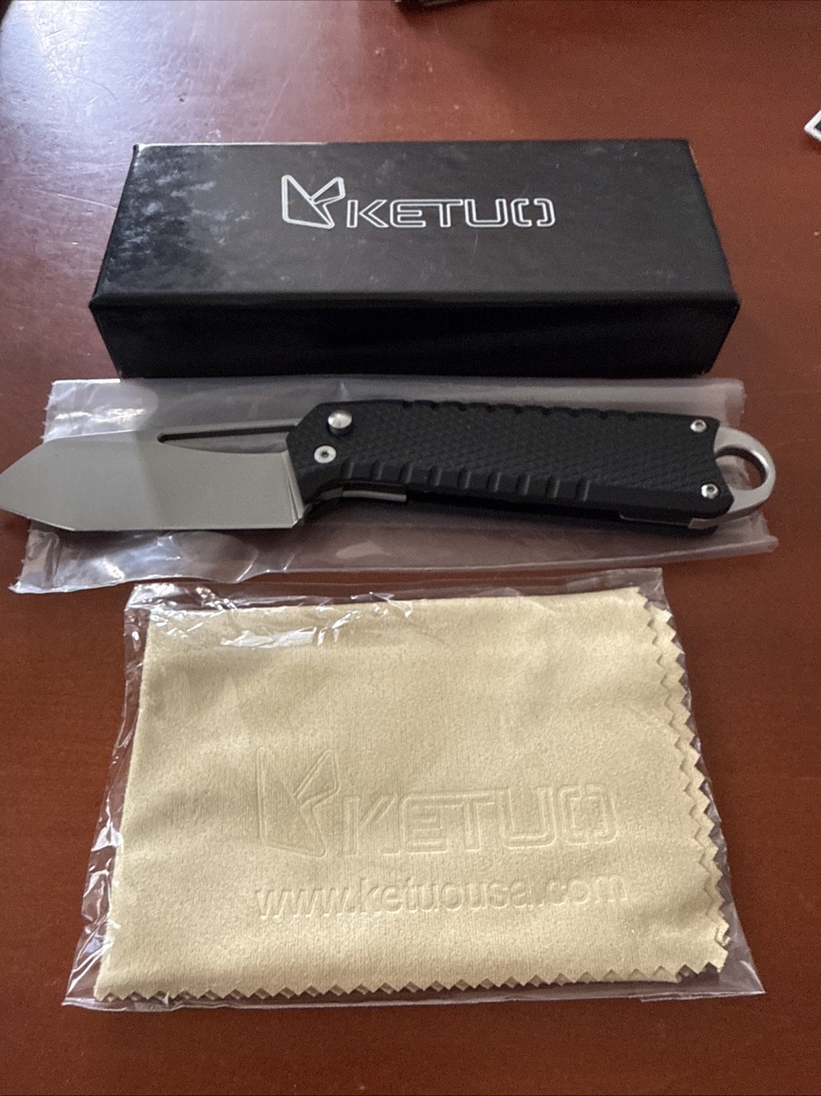 Ketuo Ventr Black KETM034 2.88″ 14C28N G10 Folding Knife