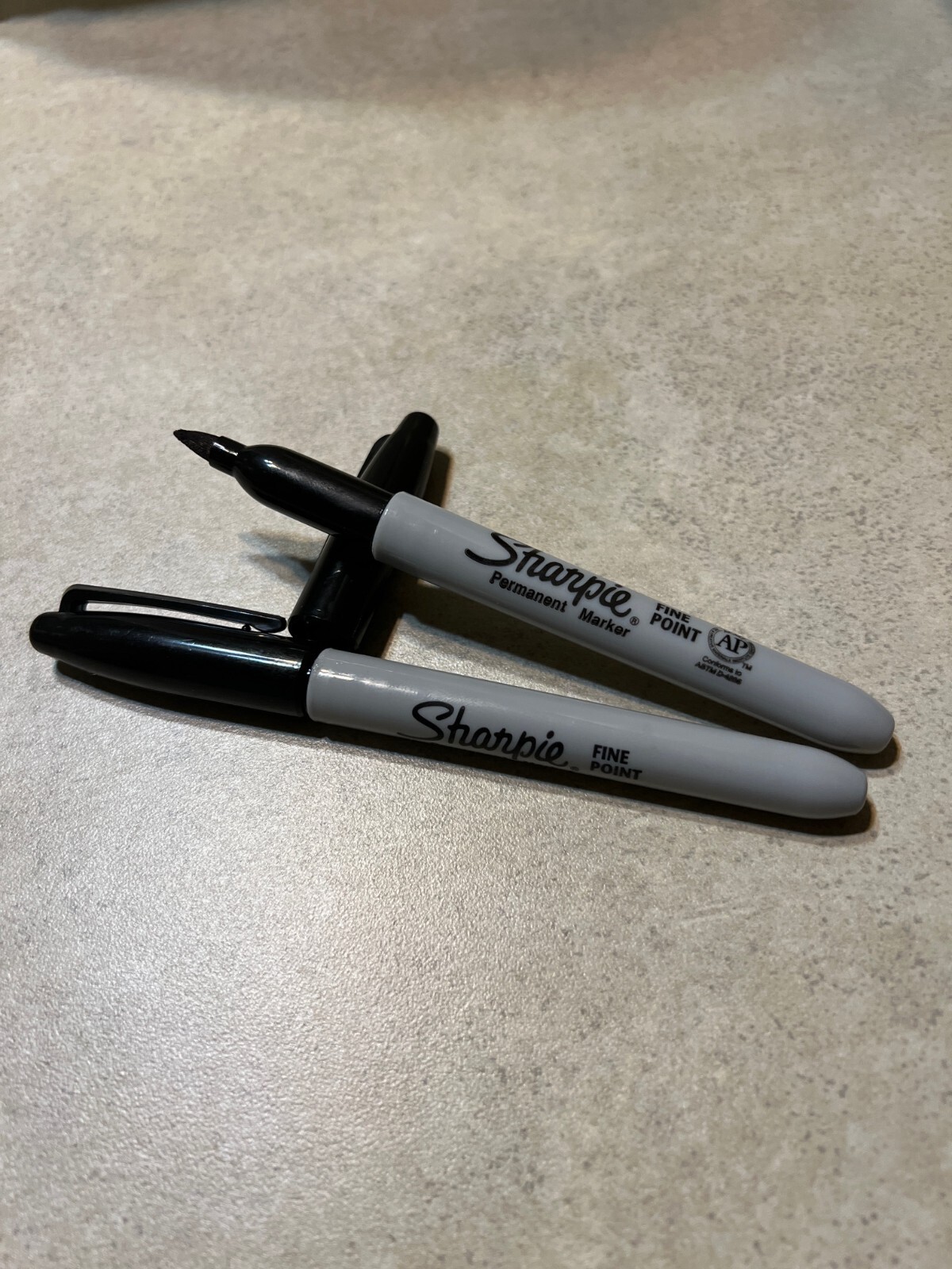 2 Self Defense Tactical Sharpie pens with G10 point EDC. Free Shipping!