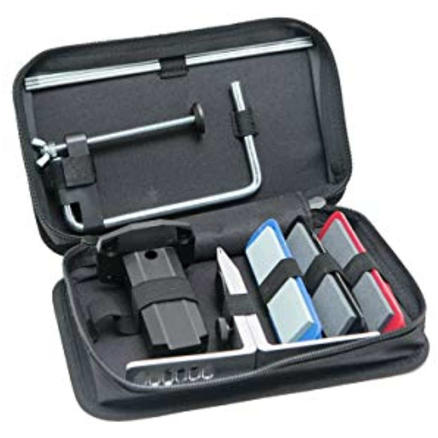 AccuSharp Precision Tool/Blade/Knife Sharpening Kit w/3 stones & Six Angle Guide