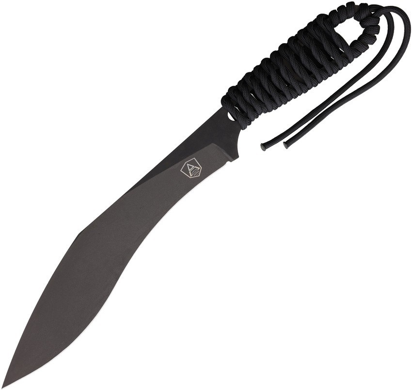 Ontario Spec Plus Alpha Kukri 9719C 8.63″ Carbon Black Cord Fixed Blade