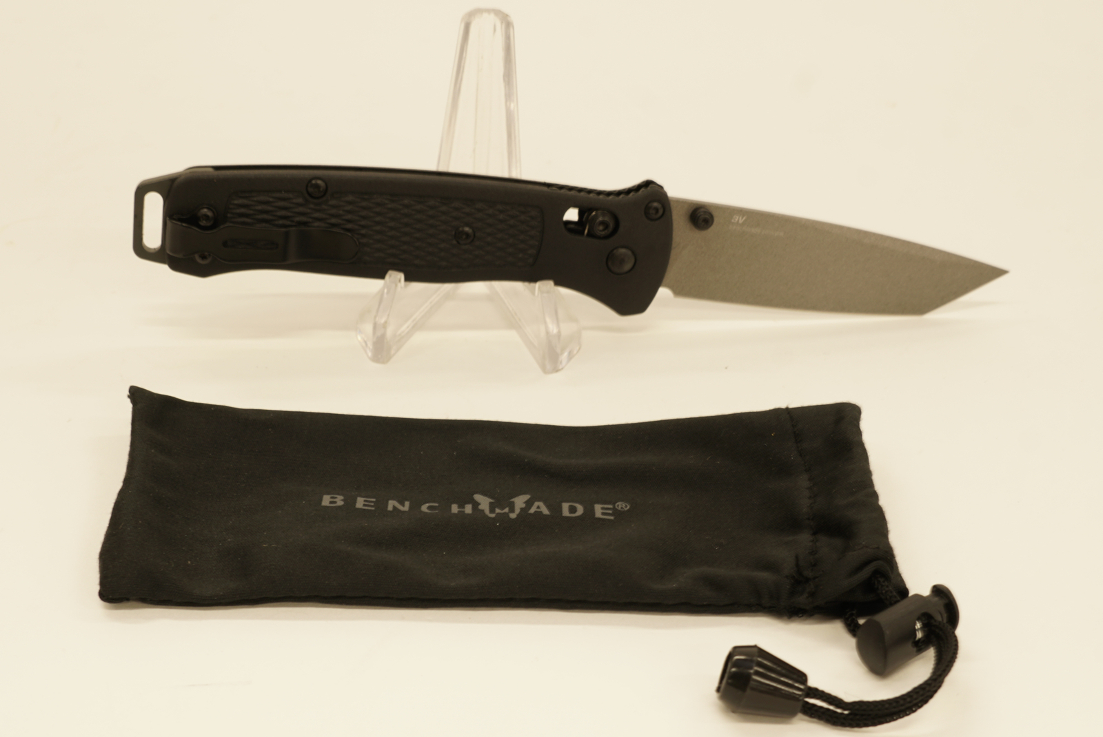 Benchmade 537SGY-03 Bailout 3.38-Inch Tanto-Point Steel Blade Folding Knife