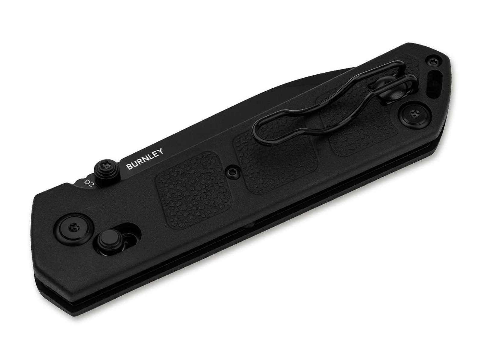 Boker Plus Kihon DC All Black Pocket Knife 3.23″ D2 Blade FRN Handle ✔️ 01BO905