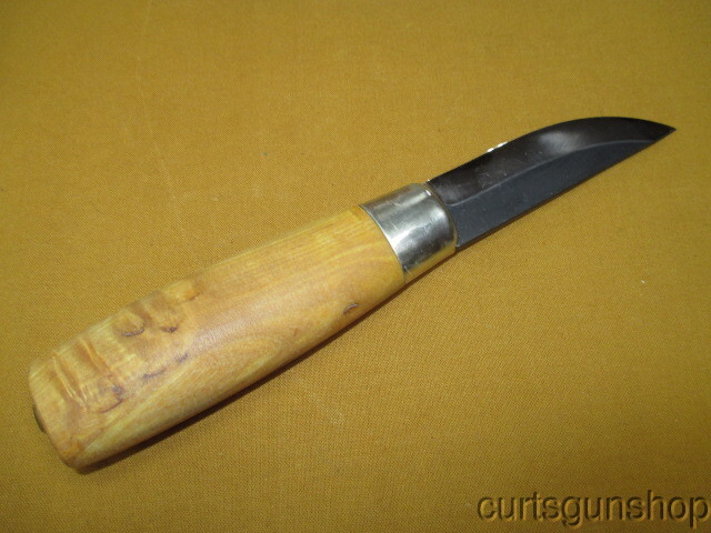 Vintage Norwegian Hunting Knife with Leather Sheath