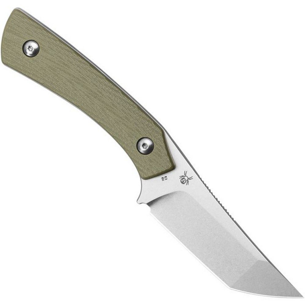 Bestech STEP Fixed Knife D2 Tool Steel Tanto Blade Green G10 Handle – BFK06B
