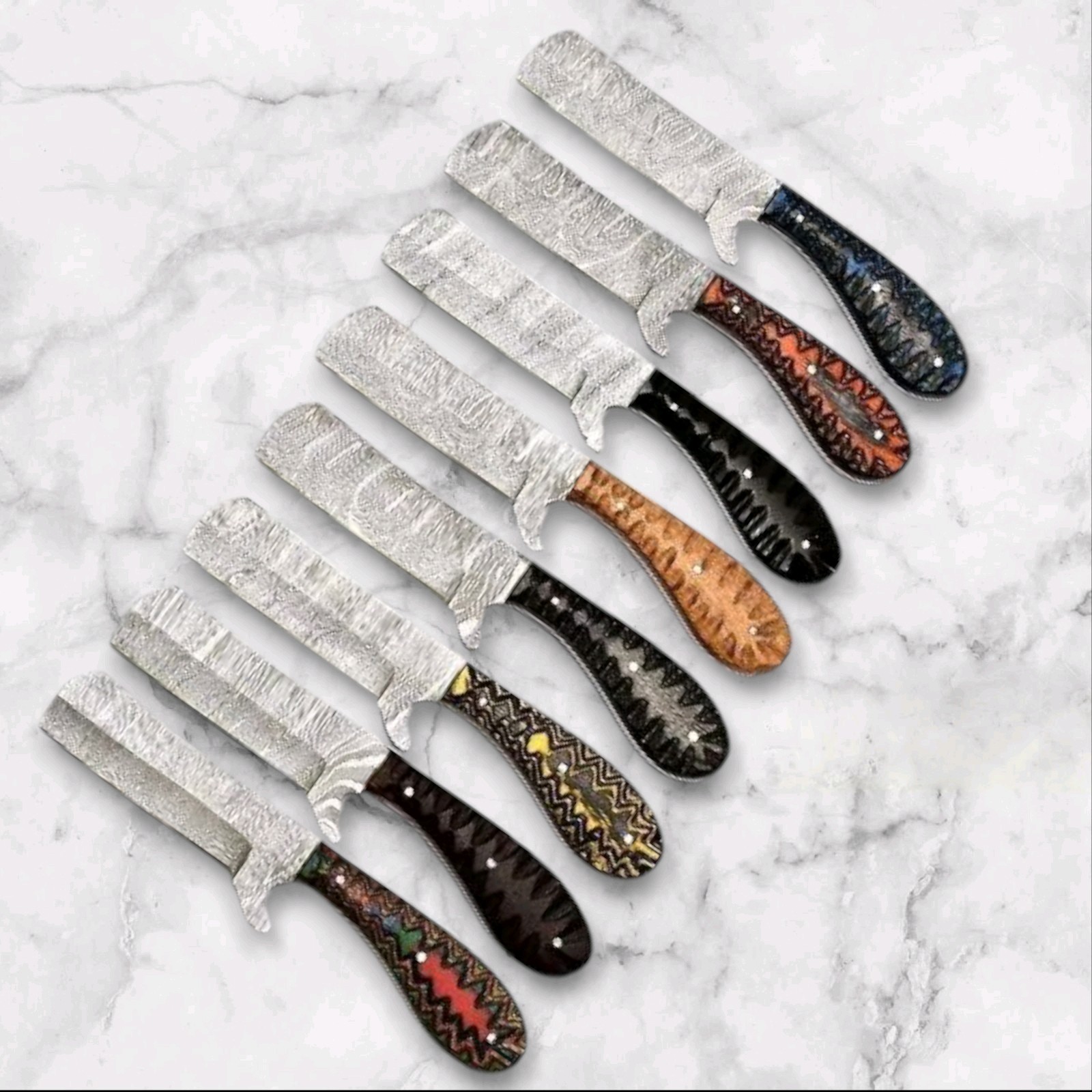 Bull Cutter Lot Of Hand made 10 Pieces with sheath best gift for All