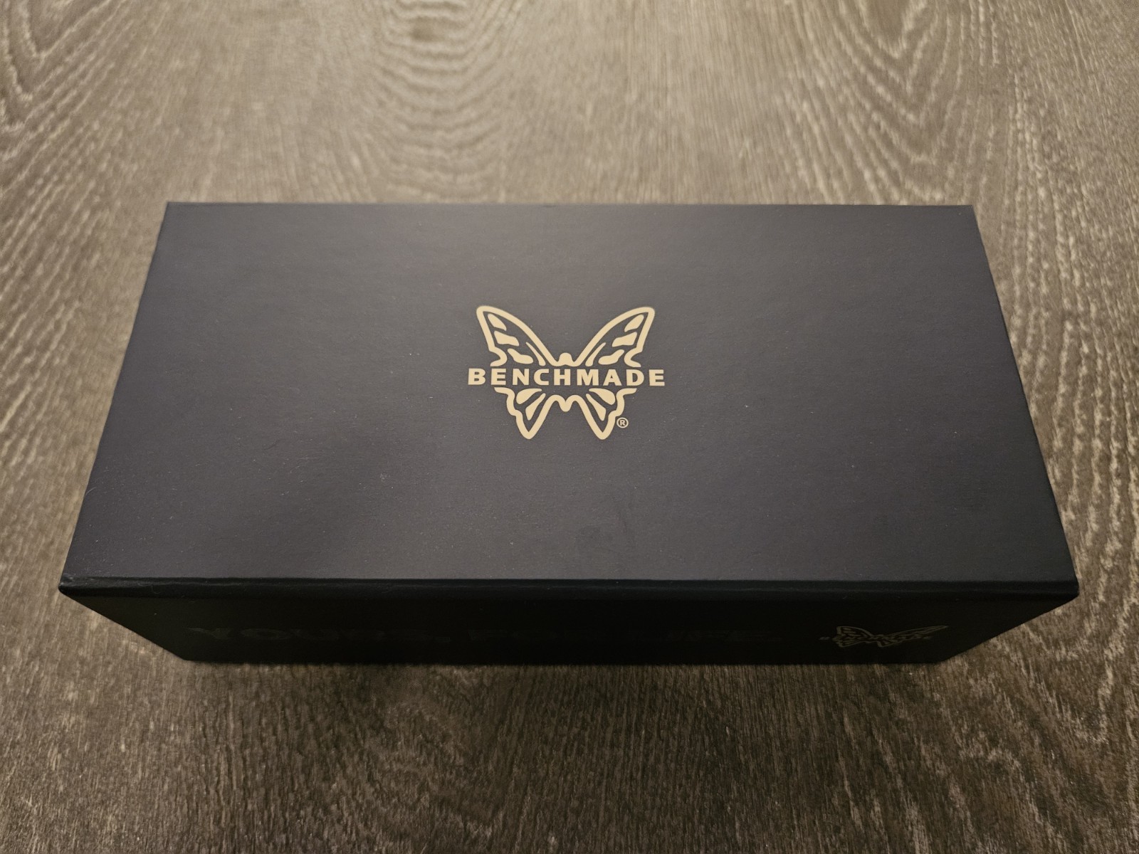 Benchmade Successor Folding Knife Ash Gray – Burnt Brass BM315BK-01