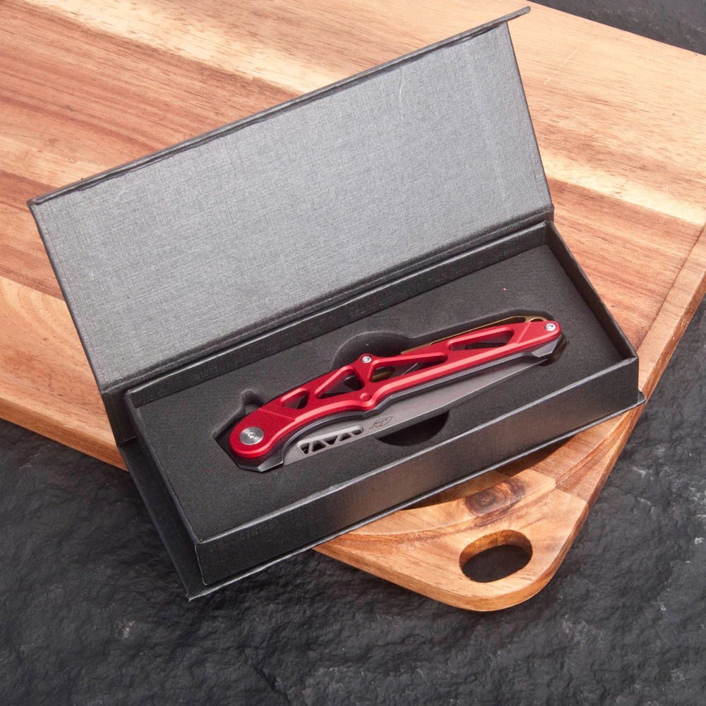 2pcs Pocket Knife, D2 Steel blade Aluminum Alloy Handle with Extra EDC Knife