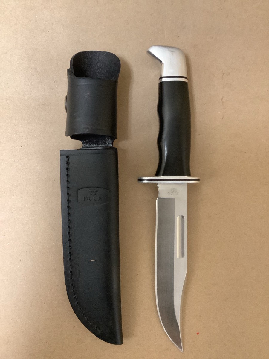 BUCK KNIVES 119 SPECIAL FIXED BLADE HUNTING KNIFE IN BLACK SHEATH (B33006206)