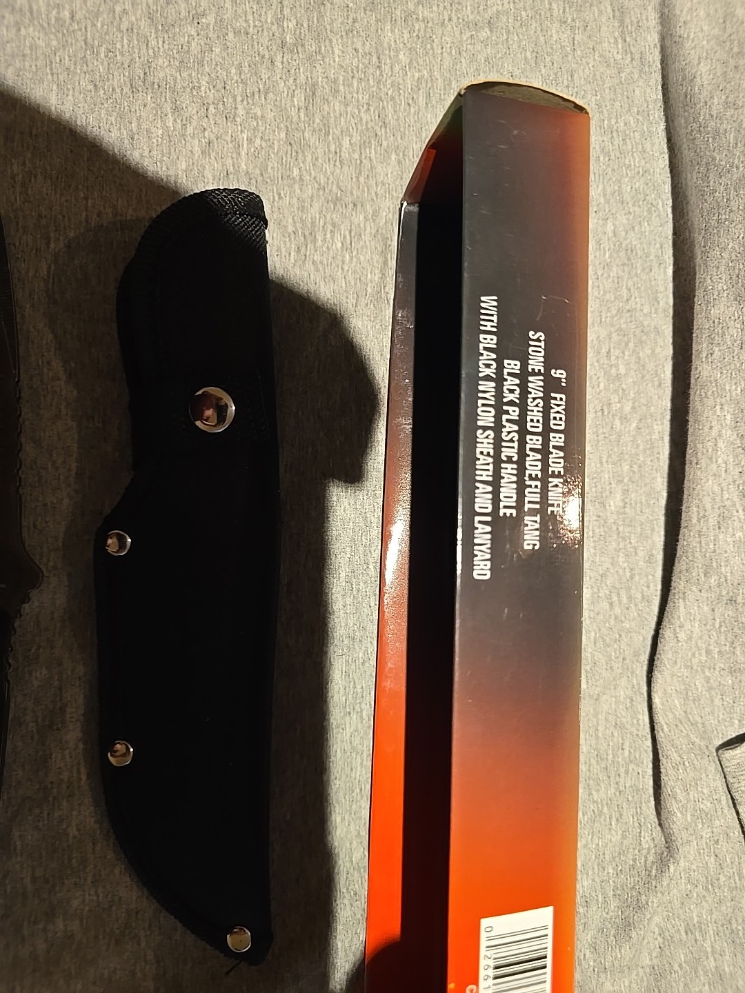 9″ TAC Xtreme TX-055B w/ Sheath W/ SEAL TEAM SIX LOGO ON BLADE