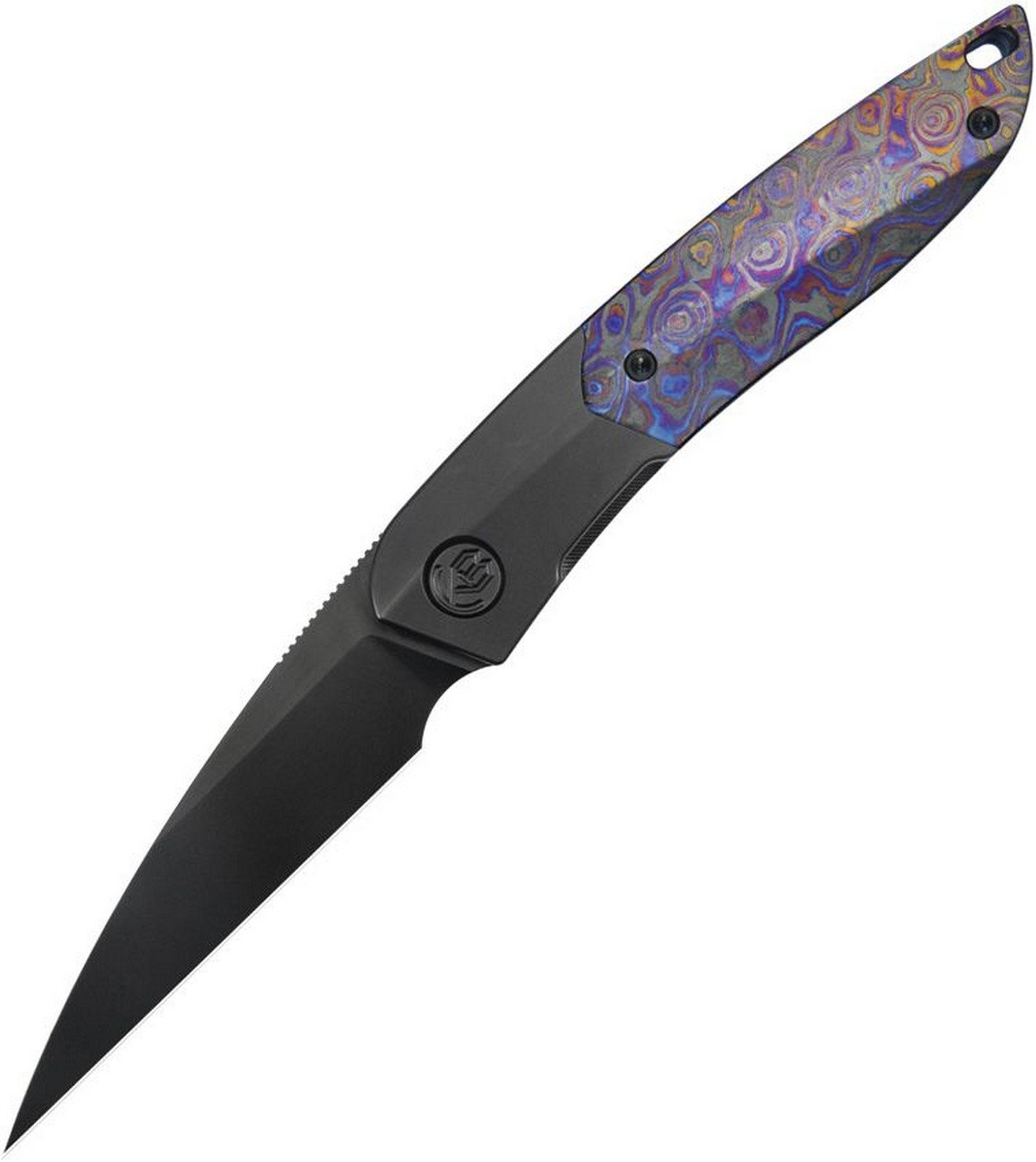 Kubey Spike Framelock Folding Knife Bohler M390 Steel Wharncliffe Blade – KB406C