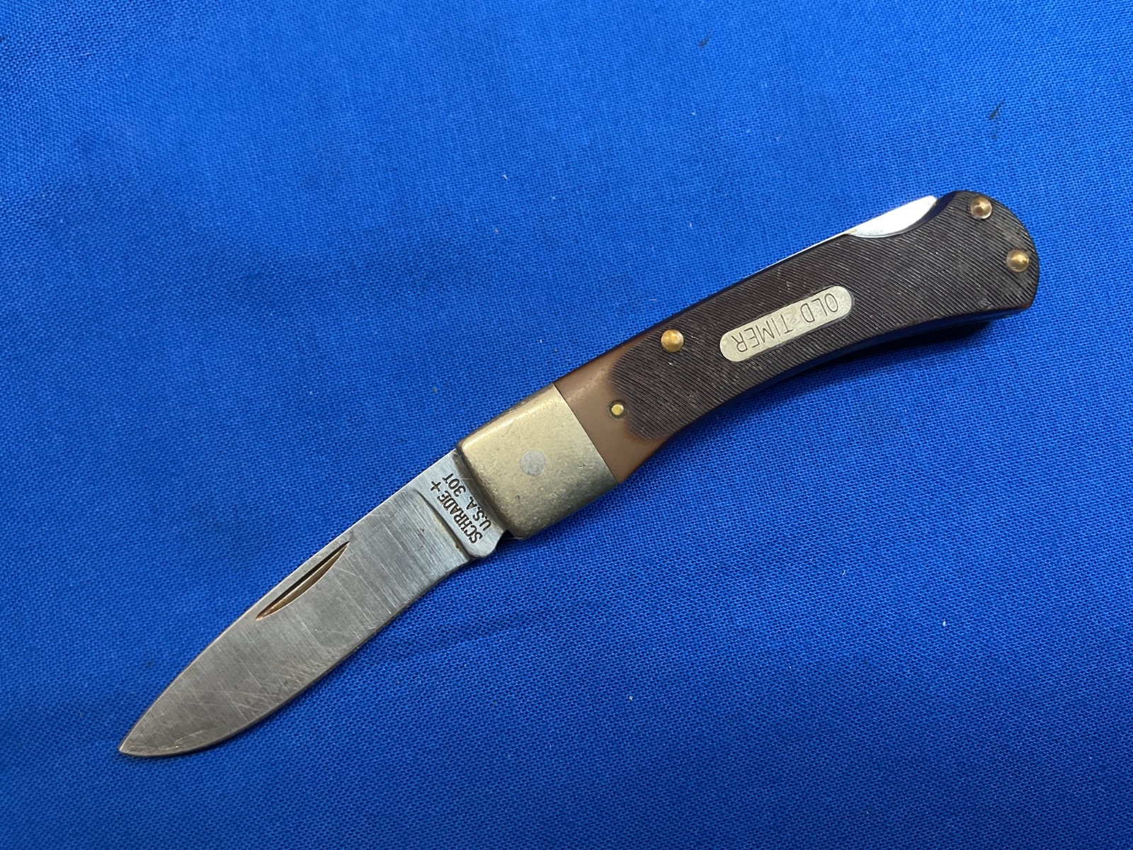 Schrade Old Timer Bear Head 3OT Folding Pocket Knife