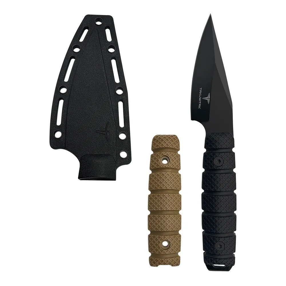 Takumitak Sector Fixed Knife 3Cr13 Steel Blade Sculpted FRN Handle – TKF309