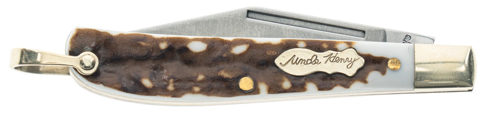 Schrade 1135995 Uncle Henry 12UH Next Gen Staglon 2.25″ 7Cr17MoV Blade