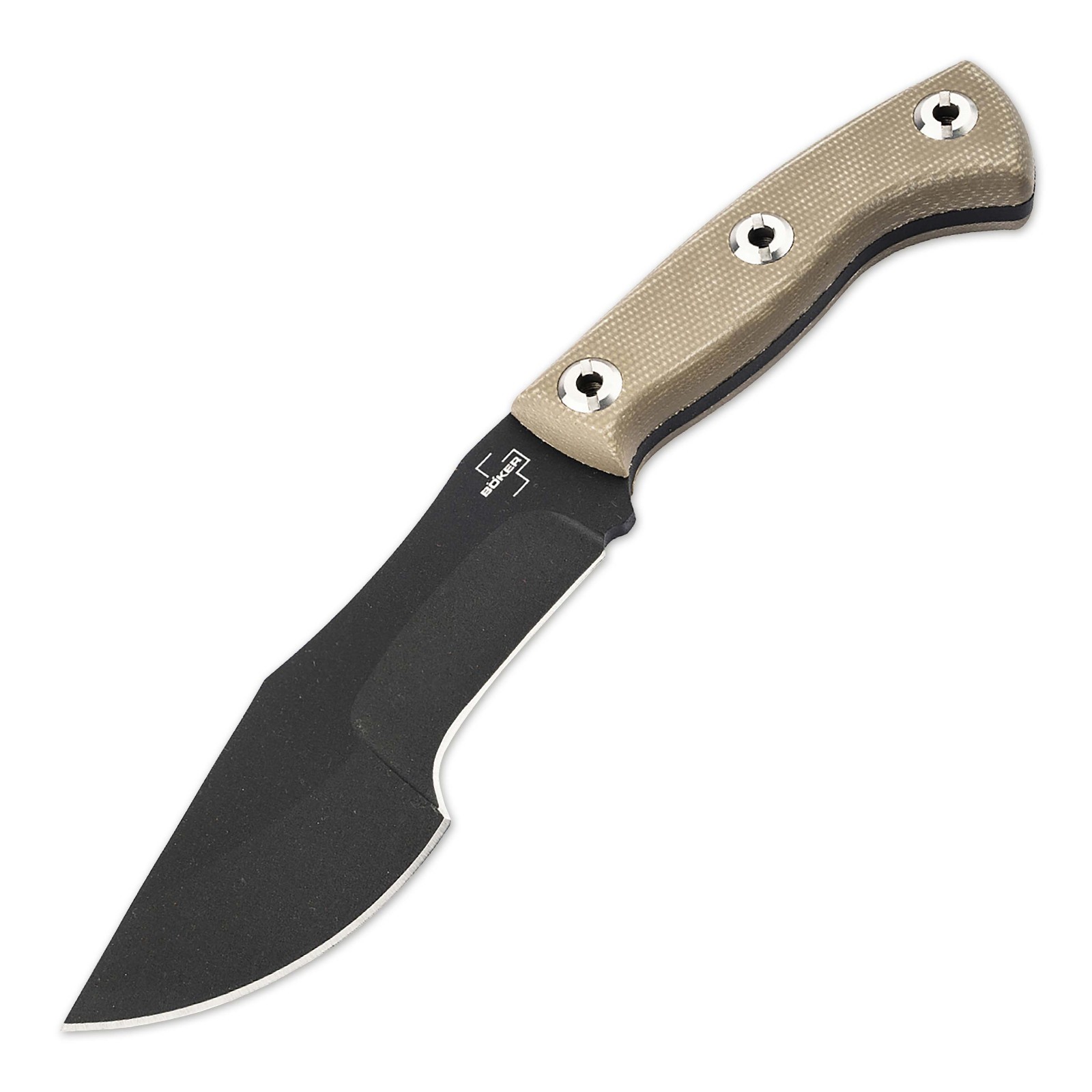 Boker Plus Mini Tracker 2.0 Fixed Knife 5.31″ Blade 1095 Micarta Kydex ✔️02BO113
