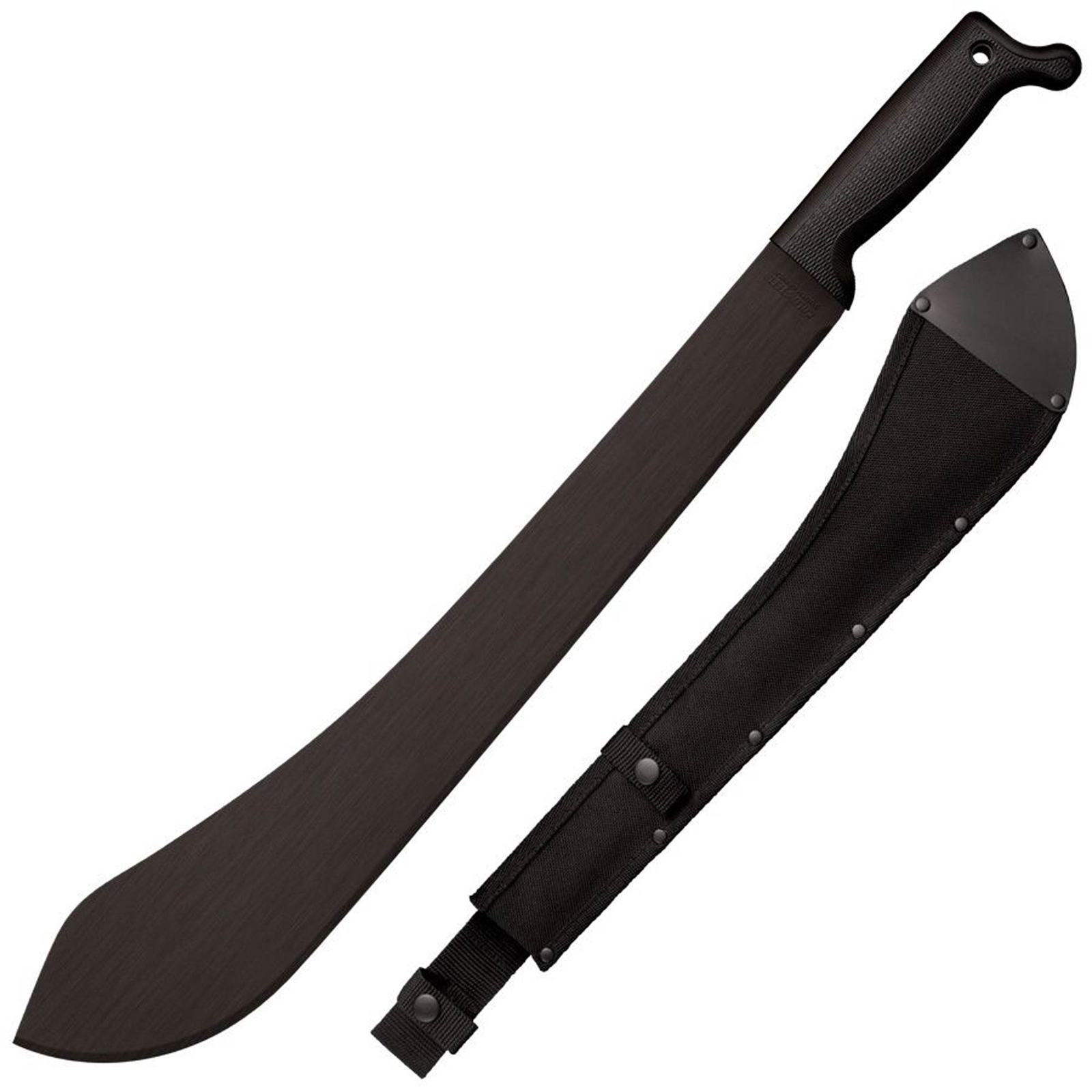 Cold Steel Knife Bolo Black Polypropylene Handle Machete, 23-5/8 inch CS97LBMS