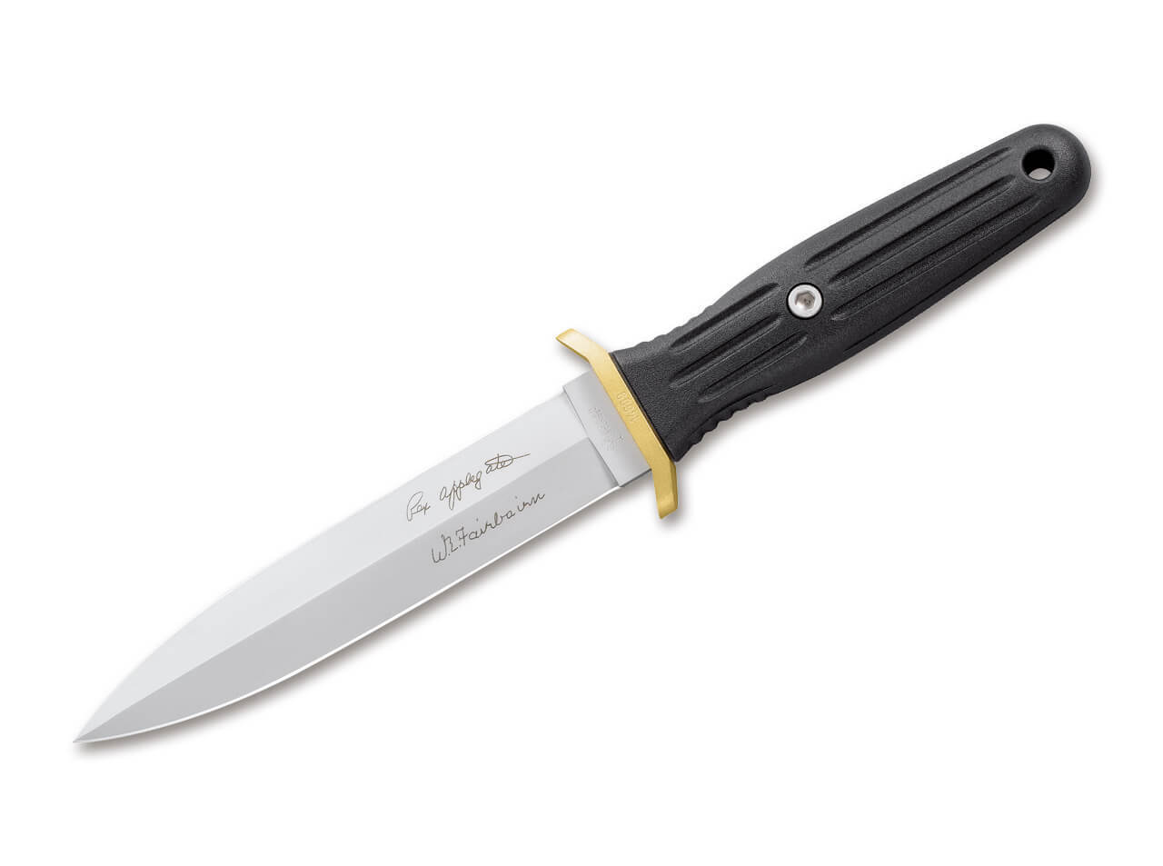 Boker Applegate-Fairbairn Combat II Fixed Knife 5.91″ Blade 440C ✔️ 120543AF