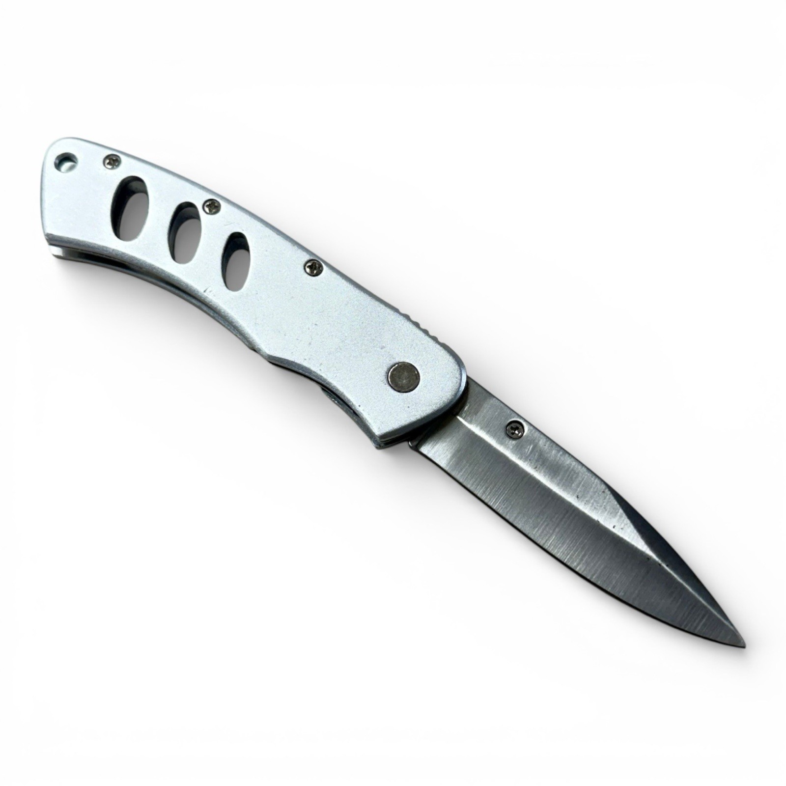 Skeleton Frame Folding Pocket Knife 3” Stainless Steel EDC Tactical Folder