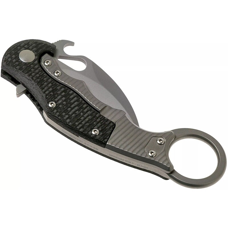 Fox Karambit FX-599 Folding Knife 2.5″ N690Co Steel Blade Black G10 Handle