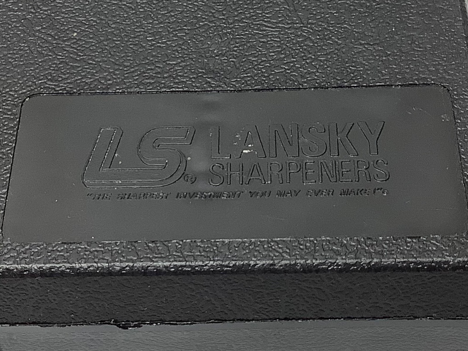 Lansky Knife Sharpening System Kit w/ Case, Guide Rods & Sharpening Oil Vtg 1995