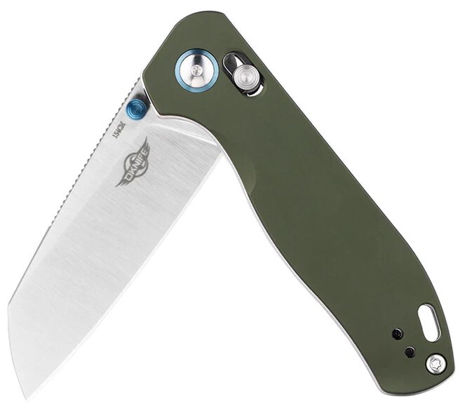 Olight OKNIFE Rubato 2 Folding Knife, Aluminum Handle, 2.93″ Sheepsfoot Blade