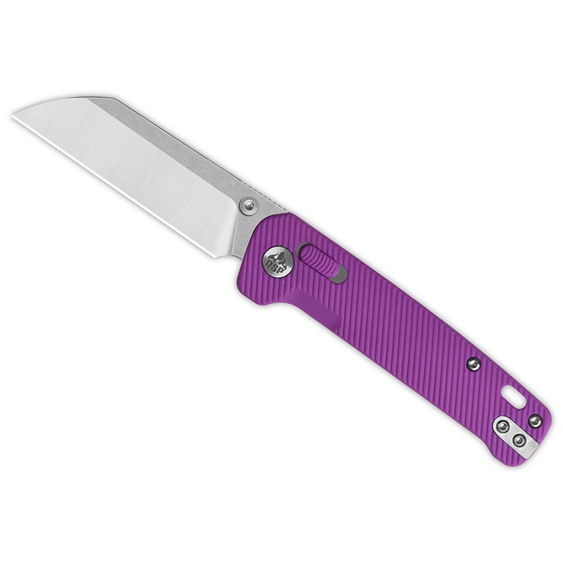 QSP Penguin Glyde Lock 3.06″ 14C28N Stainless Steel Folding Knife FRN/G10 Handle