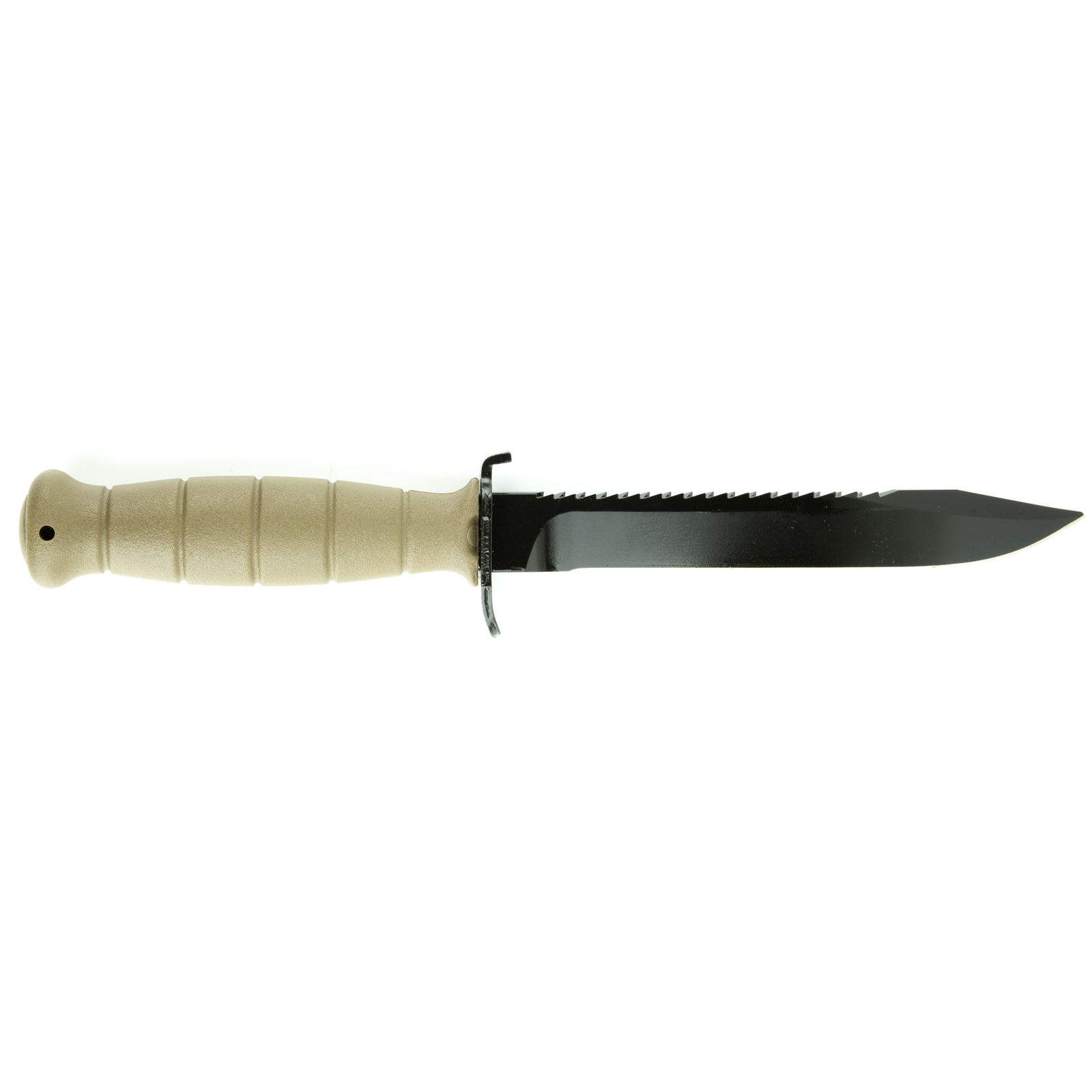 Glock Field Knife Fixed Clip Point Saw Back-Dark Earth (FDE)-KF039179