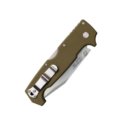 Cold Steel SR1 S35VN Steel 4″ Clip Point Blade G-10 Handle Folding Knife with…