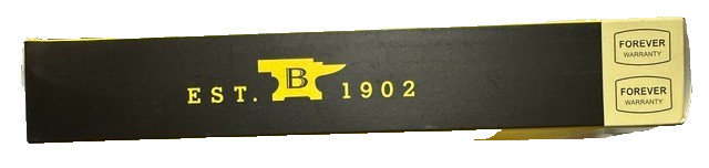 Vanguard Series Buck Style Fixed Blade Hunting Knife Black w/ Sheath – New InBox