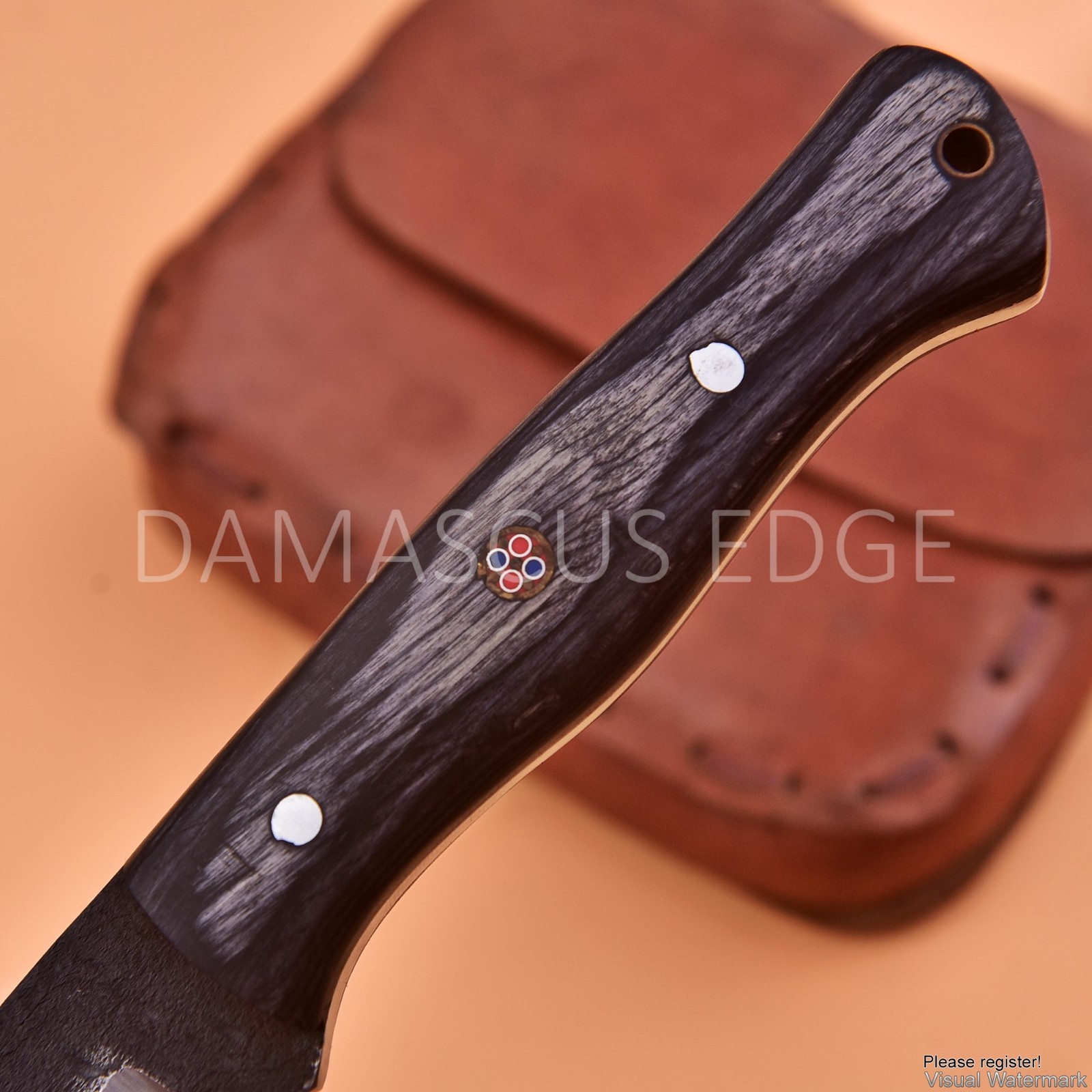 10” Handmade 1095 high carbon steel skinner – razor sharp hunting knife blade