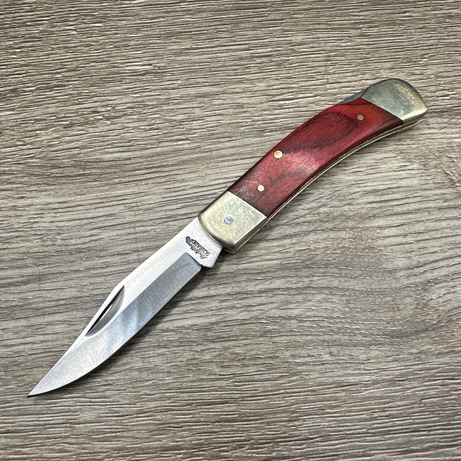 Uncle Henry LB5 Smokey Folding Knife 2.8″ Clip Blade/Rosewood Handle